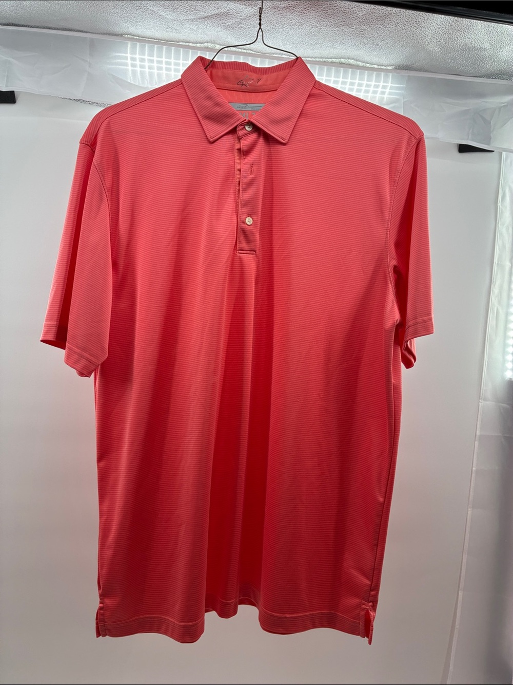 Greg Norman Collection Coral Short-Sleeve Polo
